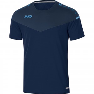 Jako Herren T-Shirt Champ 2.0 marine/blue/skyblue 6120