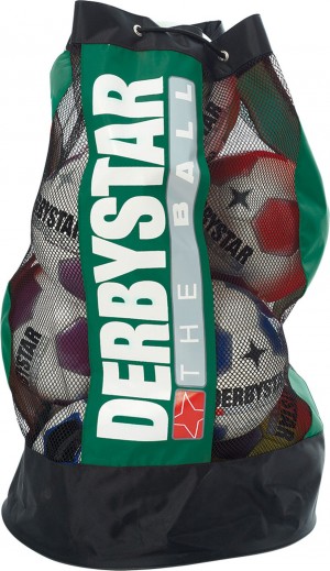 Derbystar Ballsack grün für 10 Bälle