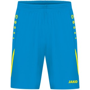 Jako Damen Sporthose Short Challenge JAKO blau/neongelb 4421